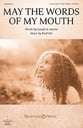 May the Words of My Mouth Unison/Two-Part choral sheet music cover